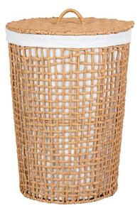 Cesto portabiancheria in carta di colore naturale 77 l Pomal - House Nordic