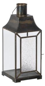 Lanterna in metallo e vetro (altezza 44 cm) - Ixia