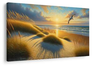 Quadro su tela – Silenzio mattutino sulle dune