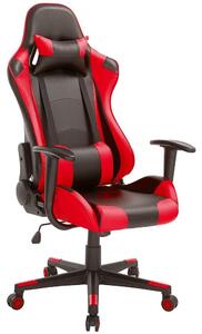 Sedia da gaming con schienale regolabile e poggiatesta per un'esperienza di gioco confortevole