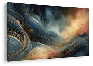 Quadro su tela – Scorrere di luce e ombra