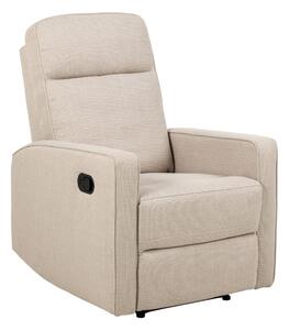 Poltrona relax beige Asila - Actona