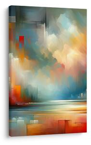 Quadro su tela – Luce nel caos dei colori