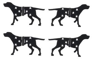 Cerniere per porte in metallo 4 pezzi Dog - Esschert Design