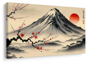 Quadro su tela – Paesaggio giapponese