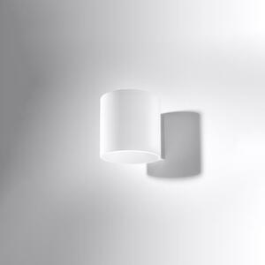 Lampada da parete bianca ø 10 cm Gino - Sollux