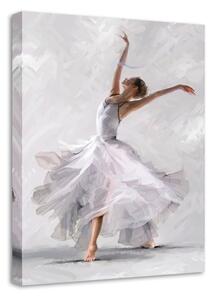 Immagine su tela, 60 x 80 cm Canvas Watercolor Dancer II - Styler