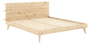 Letto matrimoniale in legno di pino con griglia 160x200 cm Retreat - Karup Design