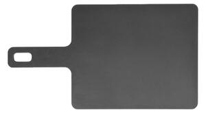 Jade Tagliere Gourmet Handy Nero 34,3x19cm Spessore 0,6cm Manico Laminato di Cellulosa Resistente al Calore 176°C