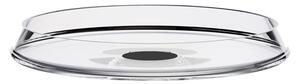 Trebonn SplitGlass Snack Plate Black Label Vassoio Vetro Borosilicato Diametro 15cm Stelo Non Incluso