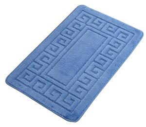 Tappetino da bagno blu 50x70 cm Ethnic - Foutastic