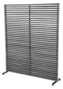 Paravento da balcone in legno colore naturale 153x185 cm - Hartman