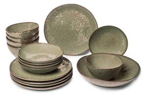 Set da pranzo in gres 16 pezzi Nephrite - Bonami Selection