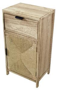 AZEL - mobiletto in legno con 1 cassetto e 1 anta