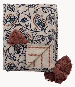 Coperta reversibile Paisley