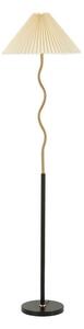 Lampada da terra nera/dorata (altezza totale 172 cm) Closy – Mauro Ferretti