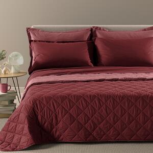Copriletto Primaverile SINGOLO Vita Double BORDEAUX Cotone Caleffi