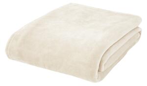 Coperta color crema in micropile 130x170 cm Raschel Velvet – Catherine Lansfield