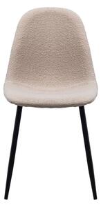 Sedie da pranzo beige in set di 2 Marije - WOOOD