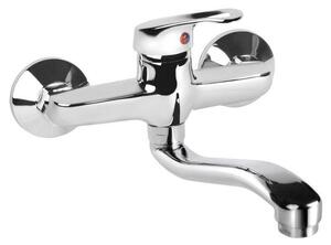 Miscelatore per lavabo Vittoria (72012) Miscelatore per lavabo, 100 mm, braccio curvo 20 cm, 35 mm, cromo