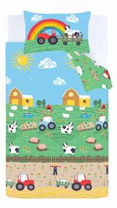 Set copripiumino e federa da bambini per culla 120x150 cm Farmyard Animals – Catherine Lansfield