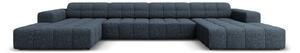 Divano angolare blu (a U) Chicago - Cosmopolitan Design