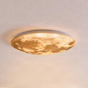 Trio Lighting Plafoniera a LED Lunar, dimmerabile, Bianco / Opale, Soggiorno / Sala da pranzo, Plastica, Moderno, Plafoniera LED