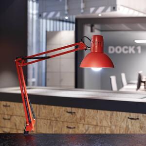 Maul Lampada con morsetto MAULstudy, Rosso, Studio / Ufficio, Metallo, Lampada con morsetto