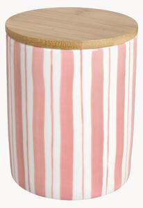 Barattolo con coperchio in bambù New Milk & C Stripes