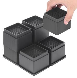 Omgoods - Set di 8 supporti regolabili per mobili, ideali per letti e divani