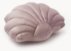 Cuscino in velluto a forma di conchiglia Shell