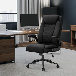 Sedia da ufficio ergonomica con braccioli pieghevoli