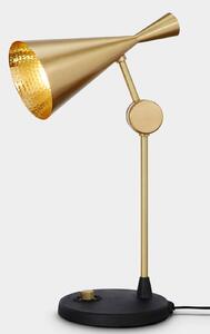 Tom Dixon Lampada da tavolo di design Beat, dimmerabile, Ottone / Oro, Soggiorno / Sala da pranzo, Ottone, Design, Lampada da tavolo