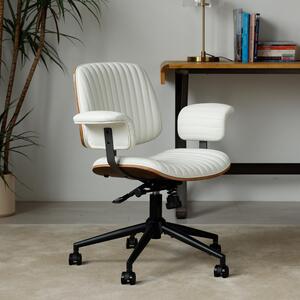 Sedia da ufficio ergonomica con altezza regolabile e funzione girevole a 360 gradi