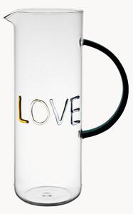 Caraffa in vetro borosilicato Love, 1 L
