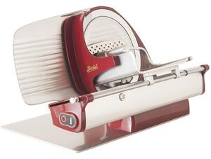 Affettatrice domestica BERKEL modello Home Line 250 mm -660x340xh284 mm - kg 14,50 in lega di alluminio leggero colore rosso