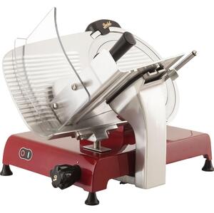 Affettatrice Elettrica domestica BERKEL RED LINE lama da 300 mm 63,5x47.5xh48,0 cm- peso 27 kg Affilatoi Incluso colore rosso