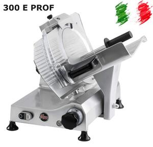 Affettatrice a Gravit� Professionale 300 AF E con affilatoio Fisso per lama 65x49xh 44 cm - Lama 300 mm - 23,00 g in Fusione di alluminio
