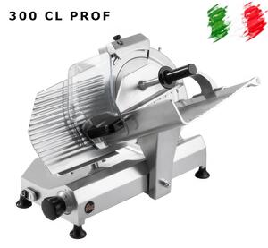 Affettatrice a Gravit� Professionale 300 AF CL con affilatoio Fisso per lama 87x56xh 50 cm - Lama 320 mm - 25,00 g in Fusione di alluminio