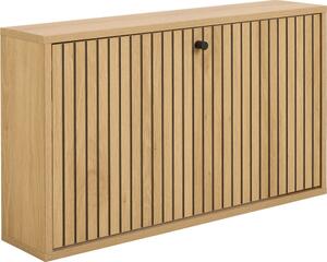 Scarpiera con anta effetto rovere in colore naturale 72x43x17 cm Albany - Actona