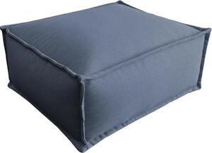 Modulo chaise longue per divano modulare in effetto lino BANANAIR 80x60 cm grigio scuro