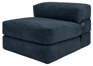 Pouf letto sfoderabile 70x190 cm BANANAIR blu scuro