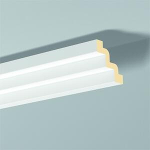 Modanatura del soffitto NMC Z52 ARSTYL Noel Marquet Battiscopa decorativo Battiscopa decorativo moderno bianco 2 m