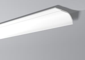 Modanatura del soffitto NMC WT22 WALLSTYL Noel Marquet Battiscopa decorativo Battiscopa decorativo moderno colore bianco 2 m