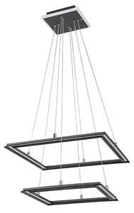 Rabalux 72243 Famiglia di luci moderne in metallo nero