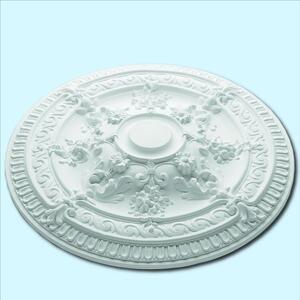 Rosone da soffitto NMC R11 ARSTYL Noel Marquet Elemento decorativo classico colore bianco diametro 66 cm