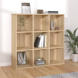 Libreria bassa finitura legno chiaro rovere L140 cm EPURE