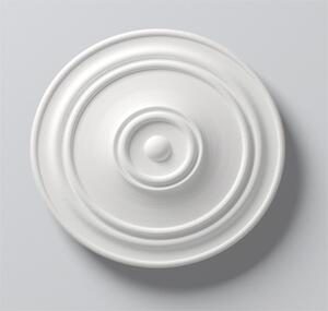 Rosone da soffitto NMC R15 ARSTYL Noel Marquet Elemento decorativo classico colore bianco diametro 56 cm