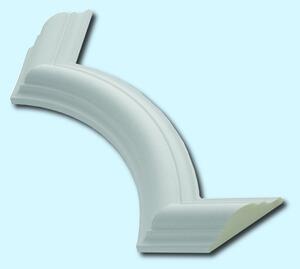 Set di elementi angolari NMC Z102 ARSTYL Noel Marquet Elemento decorativo classico bianco 4 pezzi