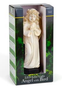 Lampada solare a LED/1,2V 300 mAh IP44 a forma di angelo